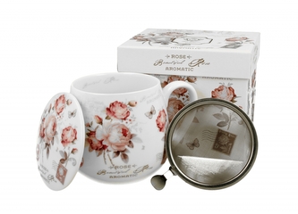 Porcelánový hrnek byliňák Secession 430 ml v dárkovém boxu