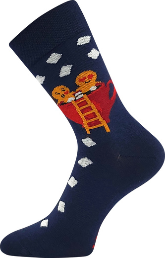 Lonka® ponožky Damer perníčky 39-42 (26-28) 3 páry Lonka® ponožky Damer perníčky 39-42 (26-28) 3 páry