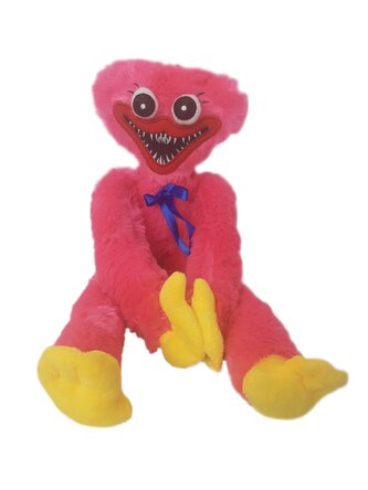 Plyšová příšerka HUGGY -38 cm -růžová