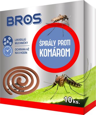 Bros špirály proti komárom 10 ks