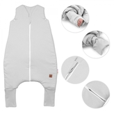 Teplý spací vak se zahrnovacími nohavičkami, Soft Hand Made, šedý, vel. M; M (2,5r-6l)