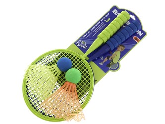 Sada raket se 2 velkými košíky; 52x28x5cm