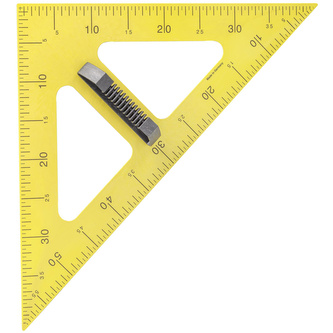 Wissner, Trojúhelník na tabuli 45 stupňů, 60 cm, žlutá