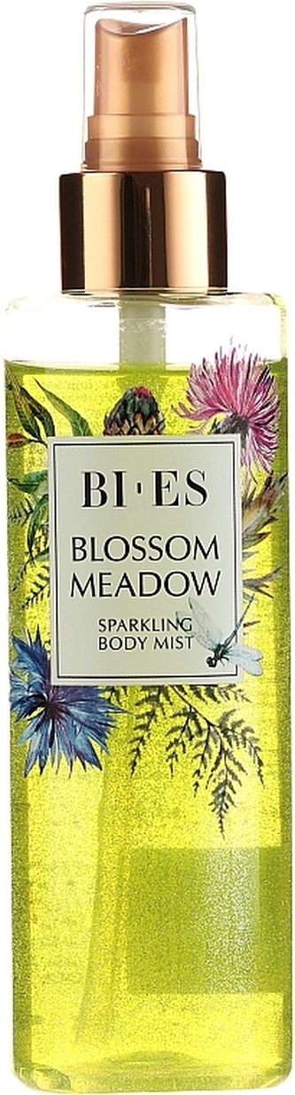 BI-ES BLOSSOM MEADOW telový sprej s trblietkami 200ML