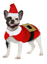 Santa Klaus kostým pro psy M střední pes