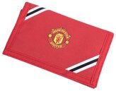 Otevírací peněženka FC Manchester United: Klubový znak a pruhy (12 x 8 cm)