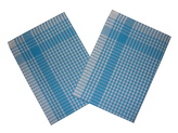 Bade Home Utěrka PAR tyrkysovobílá  kostka 45x65 cm  balení 3 ks
