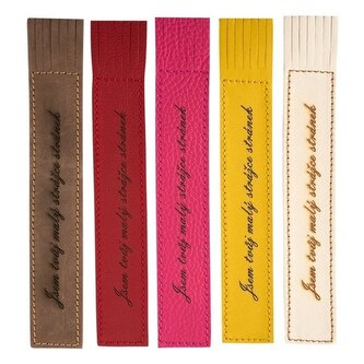 Kožená záložka Jsem Tvůj malý strážce stránek