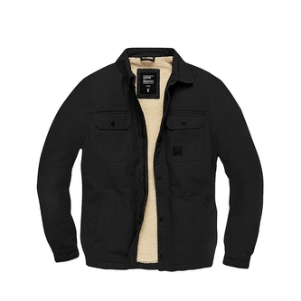 Bunda Vintage Industries Dean Sherpa - černá, M