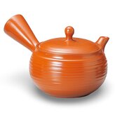 Keramická konvice Kyusu hnědá var. S 270 ml