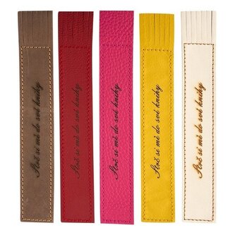 Kožená záložka Strč si mě do své knihy