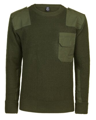 Svetr Brandit BW Pullover - olivový, XXL