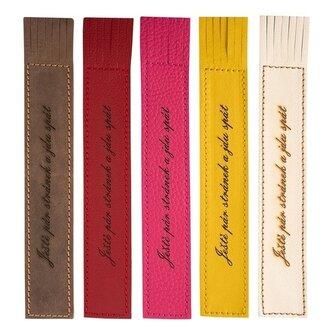 Kožená záložka Ještě pár stránek a jdu spát