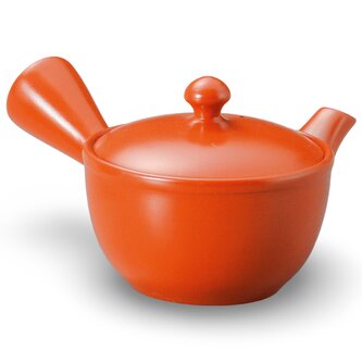 Keramická konvice Kyusu plain hnědá var. C 230 ml