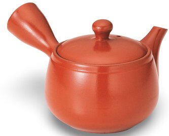 Keramická konvice Kyusu plain hnědá var. B 360 ml