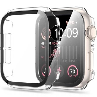 Etui Tech-Protect Defense360 na Apple Watch 4 / 5 / 6 / SE (40mm) - przezroczyste Etui Tech-Protect Defense360 na Apple Watch 4 / 5 / 6 / SE (40mm) - przezroczyste