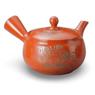 Keramická konvice Kyusu hnědá var. N 570 ml
