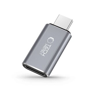 Adapter Tech-Protect UltraBoost USB-C (męski) / Lightning (żeński) - szary