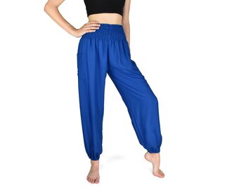 Kalhoty jóga SATJA, modré L