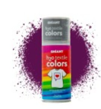 Ghiant - H2O barva ve spreji na textil - 150 ml - fialová