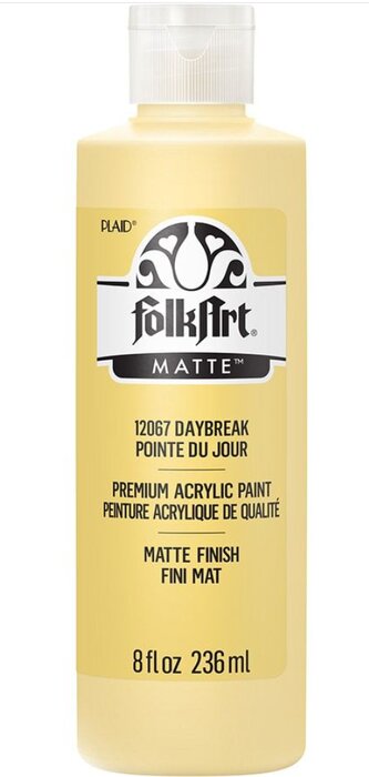 FolkArt Acrylic Paint - Akrylová barva s matným povrchem 236 ml Acrylic: DAYBREAK