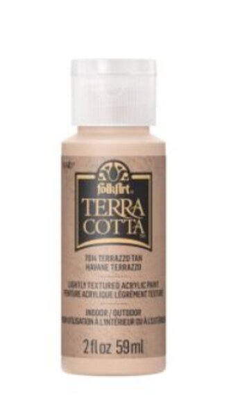 FolkArt Terra Cotta Acrylic Paint - 58 ml Folkart terr: TERRAZZO SAND TERRA COTTA