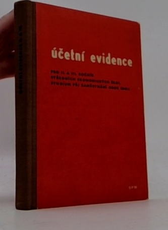 Účetní evidence pro II. a II. středních ekonomických škol