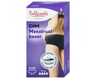 Dámské kalhotky DIM menstruační černé (BU812421-094) S