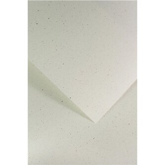 Ozdobný papír A4 Terazzo - 220 g, bílý, 20 listů