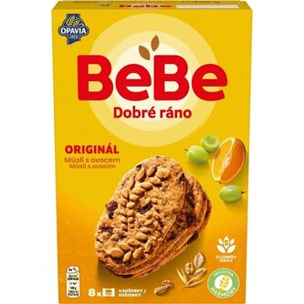 Sušenky BEBE Dobré ráno s musli a ovocem, 400 g
