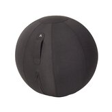 Sedací ergonomický míč Alba - černý, 65 cm