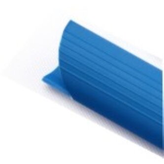 Násuvný spínací hřbet  50 listů, modrý, 50 ks