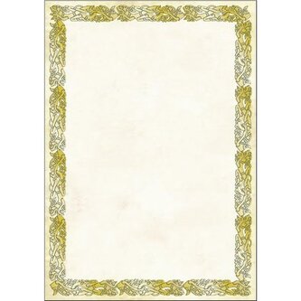 Diplom A4 - keltský motiv, 250 g/m2, 20 ks