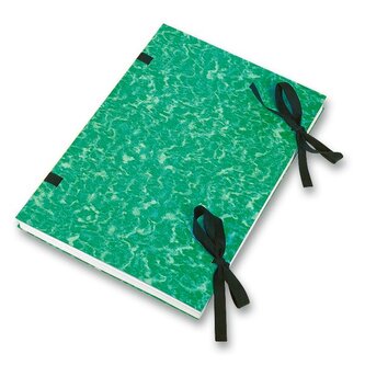 Desky s tkanicí Hit Office A4, výběr barev zelené