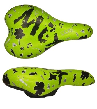 sedlo dětské DDK D207C zelené