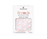 Essence Click-Go umělé nehty francouzská manikúra 12 ks 02 Baby Boomer Style