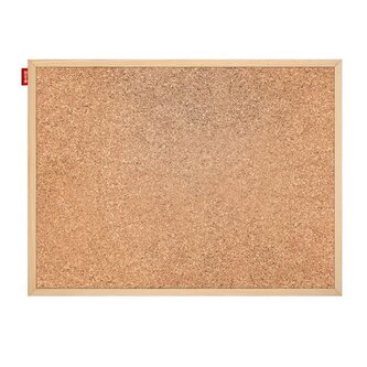 Korková nástěnka Memobe, 60 x 45 cm, dřevěný rám
