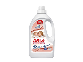Avrilé Sensitive Care prací gel pro citlivou pokožku, 40 praní 1,5 l