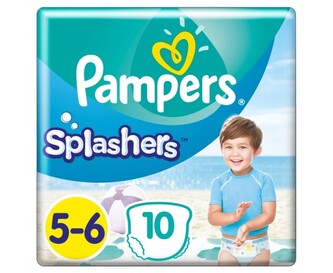 Pampers Splashers plenky do vody 5-6 (14+ kg) 10 ks