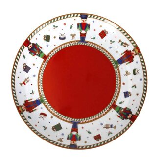 Porcelánový servírovací talíř 30 cm Lo Schiaccianoci II. BRANDANI