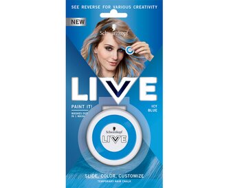Schwarzkopf live Paint It Icy Blue křída na vlasy 50 ml