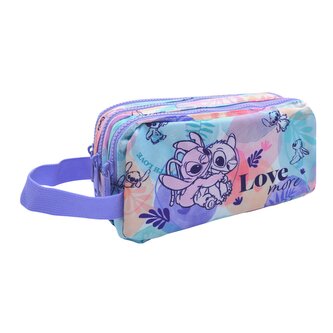 Colorino penál Primus, Stitch Pastel, š: 210 × v: 110 × h: 68 mm, bez vybavení, PES Colorino penál Primus, Stitch Pastel, š: 210 × v: 110 × h: 68 mm, bez vybavení, PES
