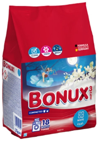 Bonux White Polar Ice Fresh3v1 prací prášek na bílé prádlo 18 dávek 1,17 kg