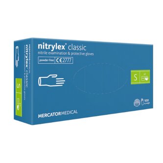 Mercator Medical Nitrylex Classic modré 100 ks