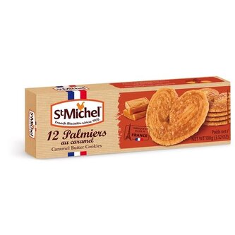 Karamelové sušenky Palmiers St. Michel, 100 g