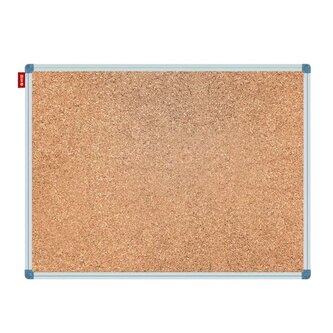 Korková nástěnka Memobe, 90 x 60 cm, hliníkový rám