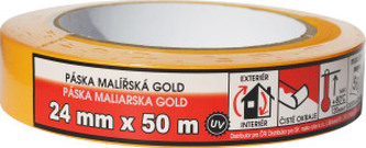 PÁSKA ZAKRÝVACÍ UNI GOLD 50x24mm