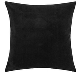 Povláček MIKRO jednobarevný - UNI černá - 40x40 cm