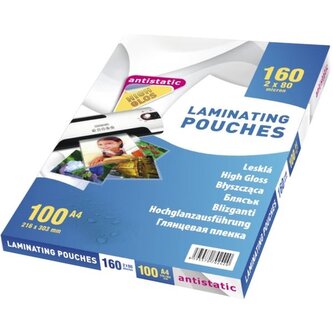Laminovací fólie Premium,A4,125mic,lesk, 100ks