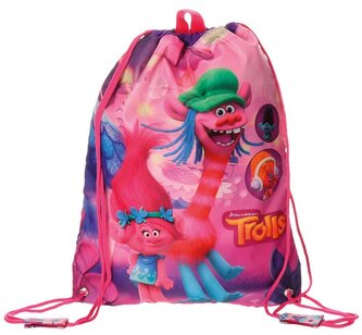 JOUMMABAGS Taška na tělocvik a přezůvky Trollové Friends  Polyester, 40 cm